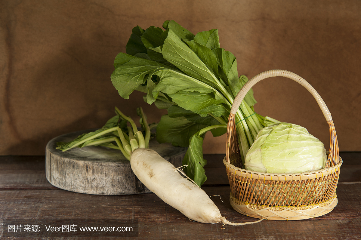 蔬菜静物画