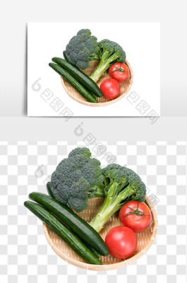 新鲜进口食材蔬菜组合